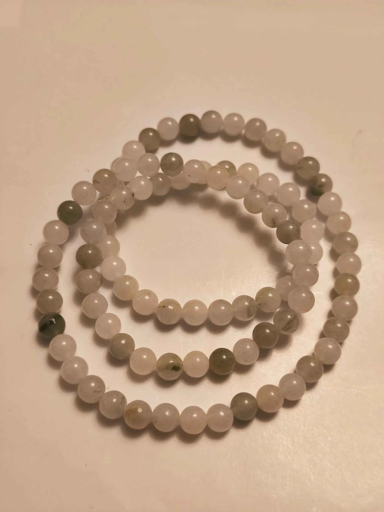 Necklace of light agates with 80 centimeters – photo 13